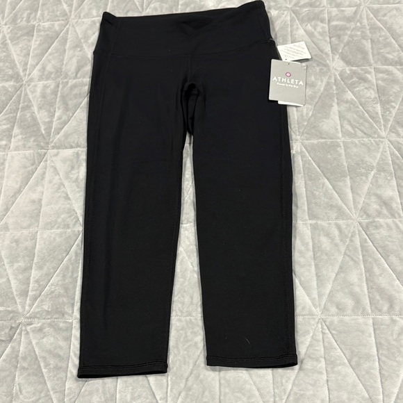Athleta women  Classic Black Leggings athleta size xs - Picture 3 of 8